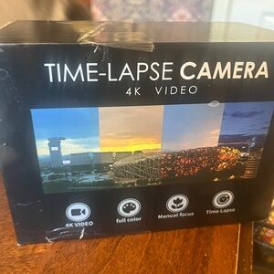 4K Time-Lapse Camera - Black